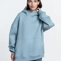 Худи Kulonga Oversize, серо-голубое, размер 3XL/4XL