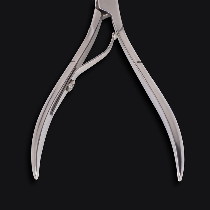 Кусачки маникюрные для кутикулы &laquo;Premium&raquo;, 10,2 см, длина лезвия - 6 мм, на блистере, цвет серебристый