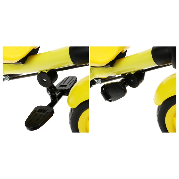 Велосипед трехколесный Лучик Vivat 3, цвет желтый Велосипед трехколесный Лучик Vivat 3, цвет желтый