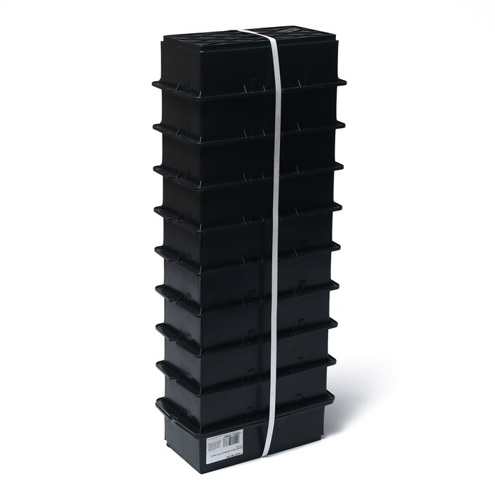 Форма для тротуарной плитки &laquo;Кирпич&raquo;, 20 &times; 10 &times; 6 см, шагрень, Ф11018, 1 шт.