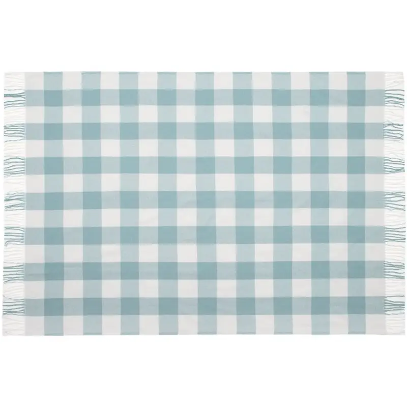 Плед London, бирюзовый