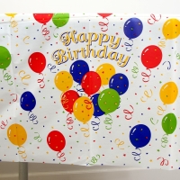 Скатерть &laquo;Воздушные шары&raquo;, 137х274 см.