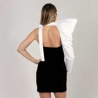 Карнавальный костюм (рукав + платье), цвет белый