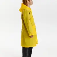 Дождевик детский RainDrop Kids, желтый, 10 лет (рост 130-140)
