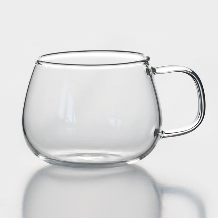 Набор чайный стеклянный BellaTenero &laquo;Эко&raquo;, 5 предметов: чайник 900 мл, 4 кружки 350 мл