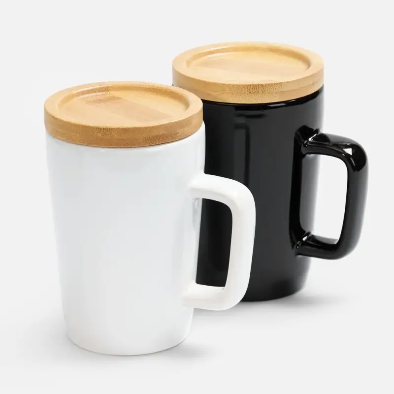 Кружка Vierra с крышкой-костером, белая Кружка Vierra с крышкой-костером, белая