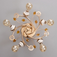 Люстра "Бэлл" бп 5х40Вт Е27 Золото МОДЕЛЬ: 2612356 Люстра "Бэлл" бп 5х40Вт Е27 Золото МОДЕЛЬ: 2612356