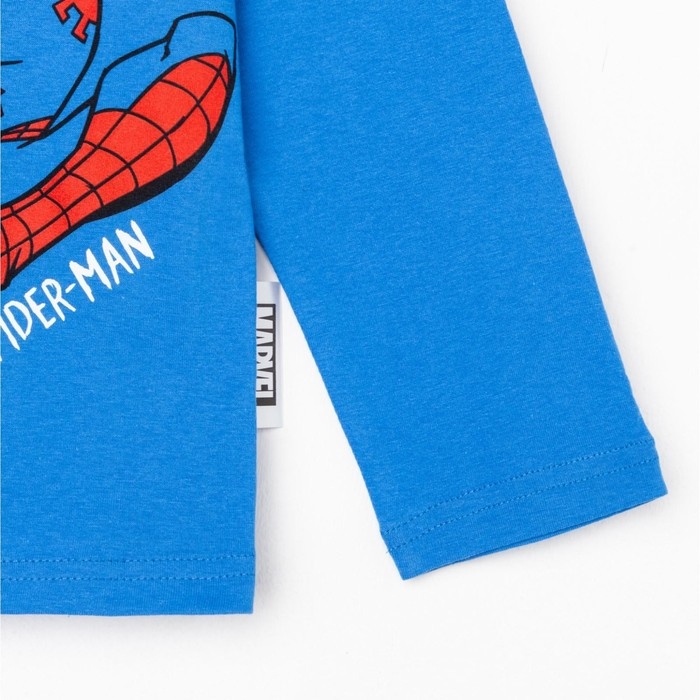 Джемпер детский MARVEL "Человек-паук", рост 110-116 (32), синий