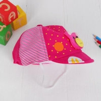 Кепка детская «Мишка», р-р. 52-54 см, цвета МИКС Кепка детская «Мишка», р-р. 52-54 см, цвета МИКС