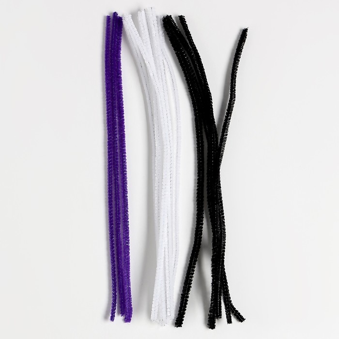 Набор для создания игрушки из меховых палочек на хэллоуин &laquo;Паук и летучая мышь&raquo;