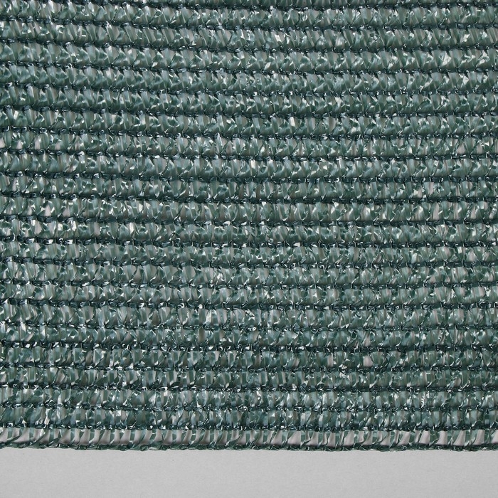 Сетка затеняющая, 10 &times; 2 м, плотность 80 г/м&sup2;, зелёная, в наборе 25 клипс