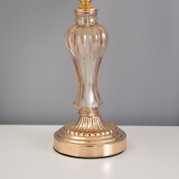 Лампа настольная "Азарт" 1x60Вт E27 золото  26х26х43 см