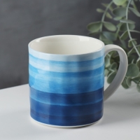 Кружка керамическая &laquo;Море&raquo;, 350 мл, цвет голубой