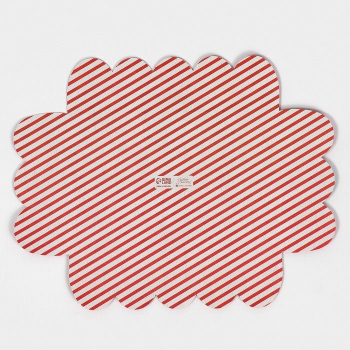 Коробка подарочная с PVC крышкой &laquo;Ретро&raquo;, 20 х 30 х 8 см, Новый год