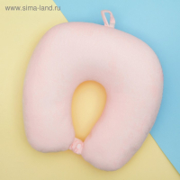 Мягкая игрушка-антистресс &laquo;Полосатик&raquo;, подголовник с заклёпкой, цвет розовый