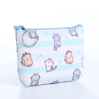 Кошелёк монетница на молнии, цвет МИКС Кошелёк монетница на молнии, цвет МИКС