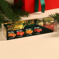 Подарочный набор: крем - мёд &laquo;Чудес&raquo;, вкус: клубника, абрикос, апельсин, малина, 120 г (4 шт. x 30 г).