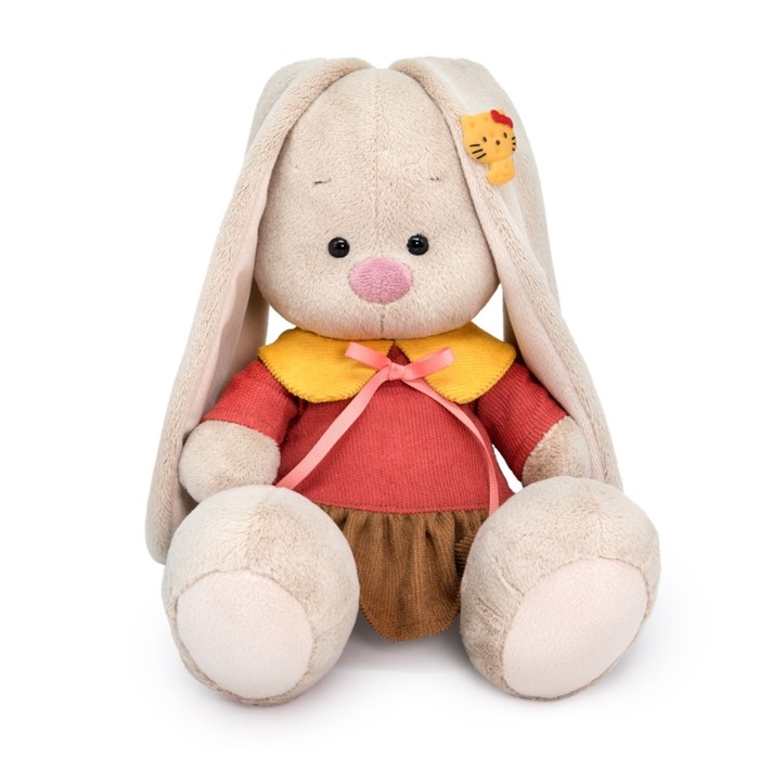 Мягкая игрушка &laquo;Зайка Ми&raquo;, в платье с жёлтым воротником, 23 см
