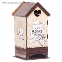 Чайный домик "Время пить чай", 20х8,6 см