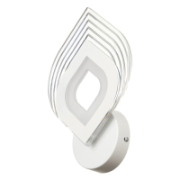 Бра "Лист" LED 12Вт 3000-4000К белый 24х19х4 см