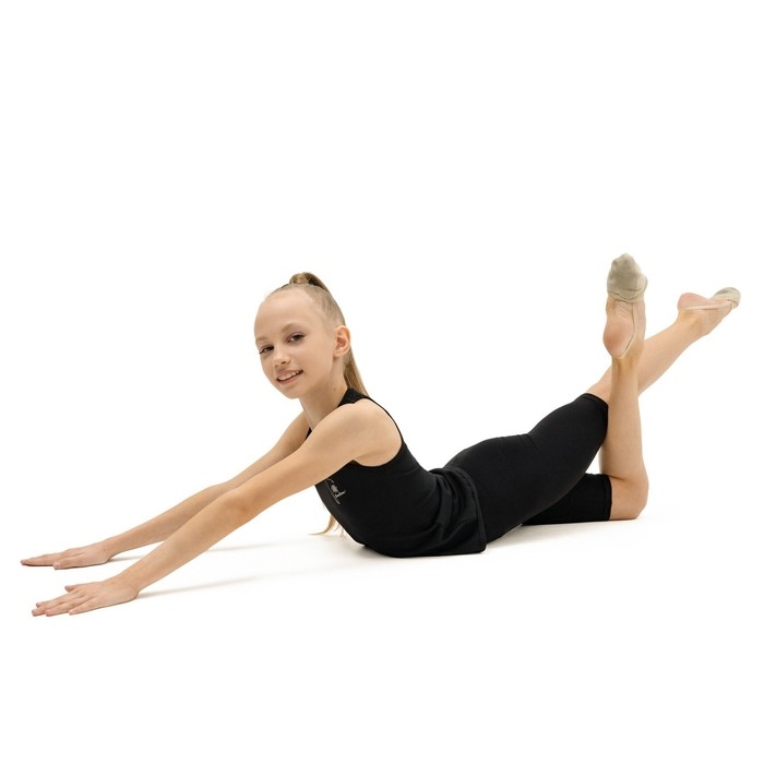 Велосипедки для гимнастики и танцев Grace Dance, р. 34, цвет чёрный
