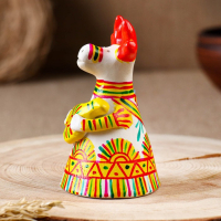 Филимоновская игрушка колокольчик &laquo;Олень&raquo;