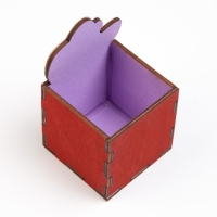 Карандашница "Мечтай, побеждай!" ракета, 6х6х10 см Карандашница "Мечтай, побеждай!" ракета, 6х6х10 см