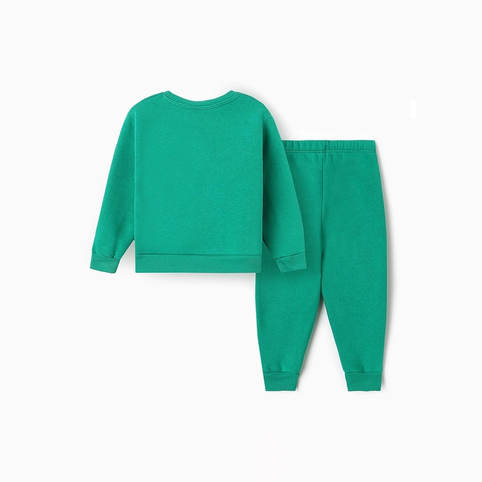 Костюм для мальчиков (свитшот, брюки), НАЧЁС, цвет зелёный, рост 92 см Костюм для мальчиков (свитшот, брюки), НАЧЁС, цвет зелёный, рост 92 см