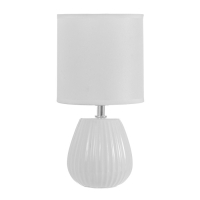 Настольная лампа "Арнелла" Е14 40Вт белый 14х14х28 см RISALUX