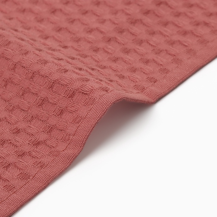 Набор кухонный Love варежка 20х28см, полотенце вафля 35х60см