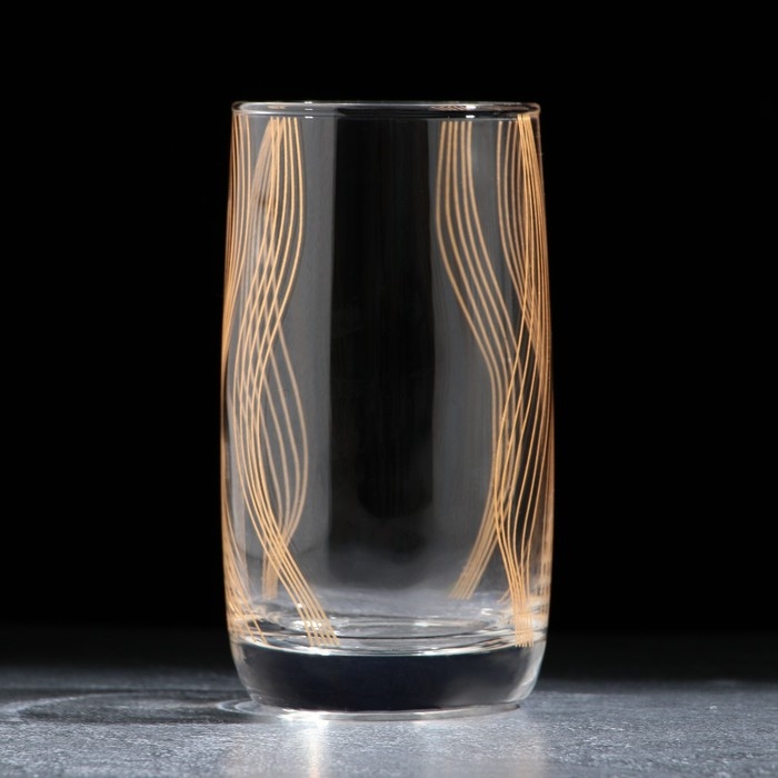 Стакан &laquo;Золотая геометрия&raquo;, 330 мл