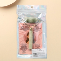 Массажер, гуаша, роллер «Цвети от счастья», 10,5 х 5,5 см Массажер, гуаша, роллер «Цвети от счастья», 10,5 х 5,5 см