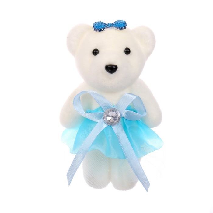 Игрушка из пенопласта &laquo;Мишка в юбке&raquo;, цвета МИКС