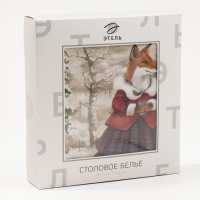 Скатерть новогодняя Этель "Winter holidays"150х110см +/-3см с ГМВО, хл100%