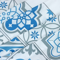 Штора для ванны Доляна &laquo;Луиза&raquo;, 180&times;180 см, EVA