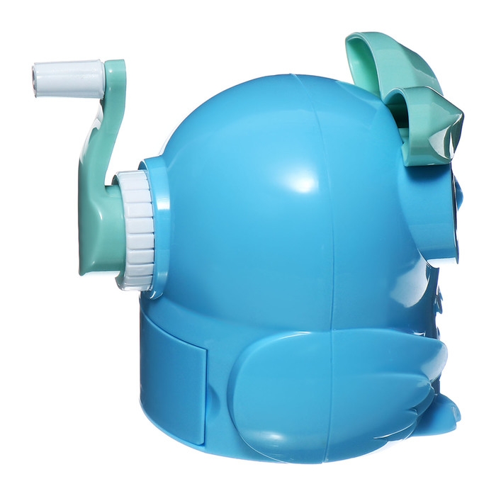 Точилка механическая с контейнером Сова Синяя