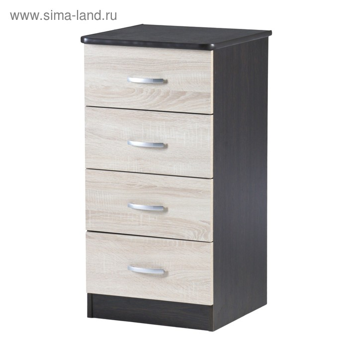 Комод 460, 460х450х867, Венге/Дуб сонома светлый Комод 460, 460х450х867, Венге/Дуб сонома светлый