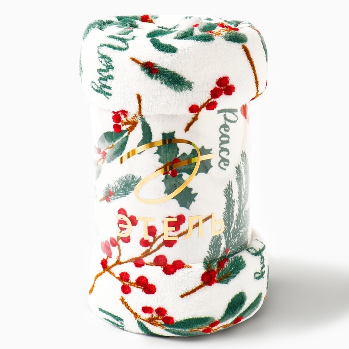 Плед Этель Плед Этель "Ветви" 150*200 см,100% п/э, корал-флис 220 гр/м2