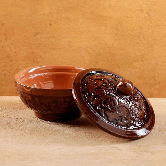 Сахарница Риштанская керамика Сахарница Риштанская керамика "Акташ", 250 мл