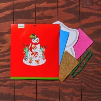 Набор для творчества - создай новогоднее украшение &laquo;Снеговик&raquo;