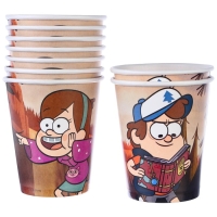 Набор одноразовой посуды, на 6 персон "С Днем Рождения", Гравити Фолз