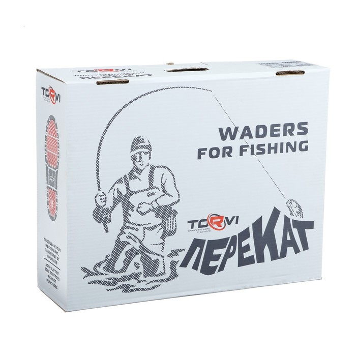 Сапоги (полукомбинезон) TORVI ЭВА &laquo;Перекат&raquo; без вкладыша, цвет олива, размер 45-46, XXL (56-58)