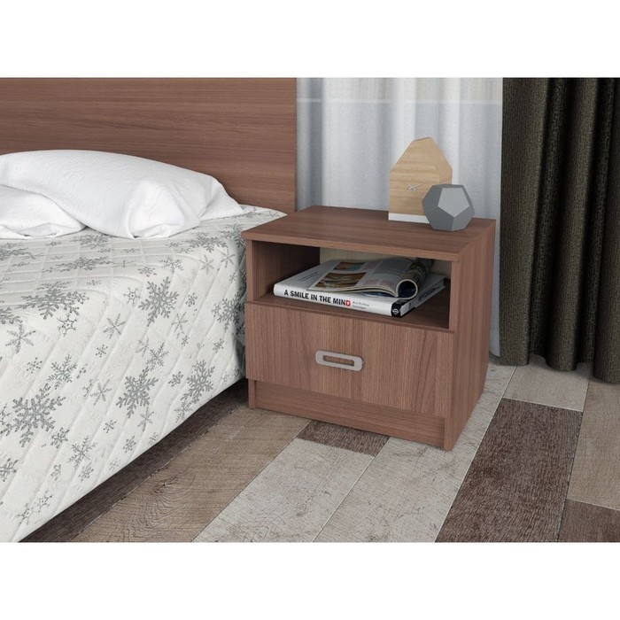 Тумба Тумба "Альянс-3", 500 х 450 х 400, ясень шимо тёмный