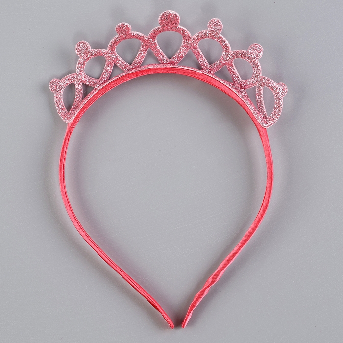 Карнавальный набор &laquo;Стильная принцесса&raquo;: ободок, платье розовое, рост 104 см