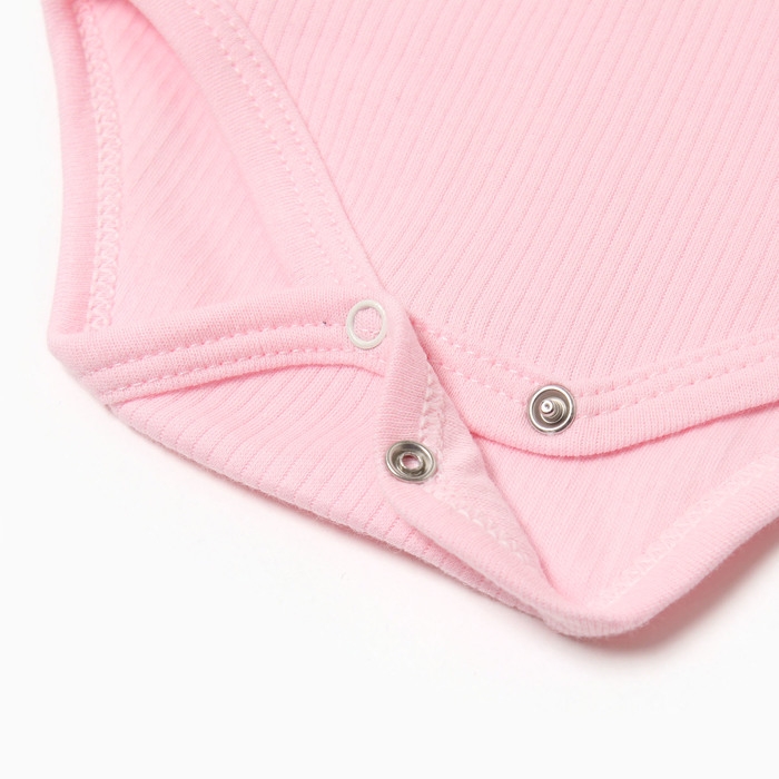 Боди детский, цвет розовый, рост 74 см