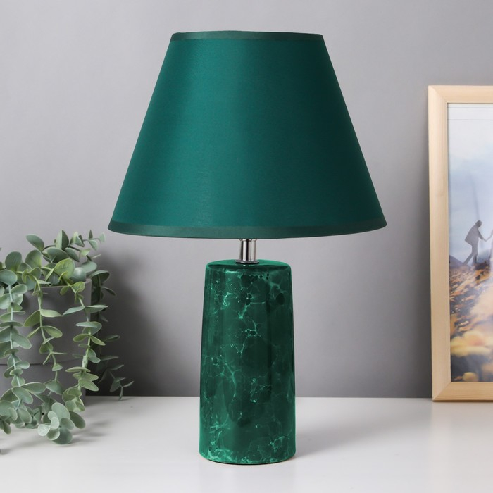 Лампа настольная " мрамор" Е14 1х40Вт МИКС 23х23х35 см RISALUX