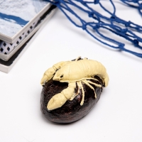 Сувенир интерьерный "Рак на камне" 10*6*5см Сувенир интерьерный "Рак на камне" 10*6*5см