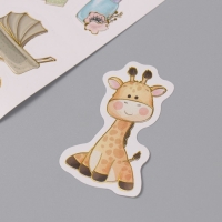 Фотоальбом 25 листов (наклейки+кольца) "Для малыша. Первый альбом" 19х27х3 см