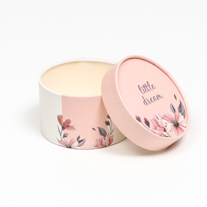 Набор шляпных коробок 3 в 1 Набор шляпных коробок 3 в 1 "Little dream", завальцованная, 16 х 10, 14 х 9, 13 х 8,5 см