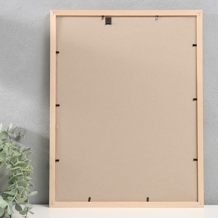 Фоторамка дерево "Image Art" С18 30х40 см,(пластиковый экран), натуральное дерево